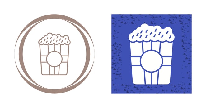 Popcorn Vector Icon