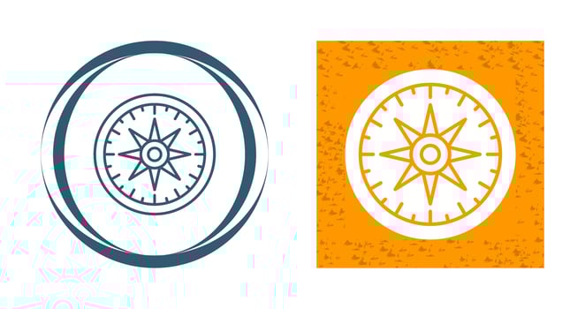 Compass Vector Icon