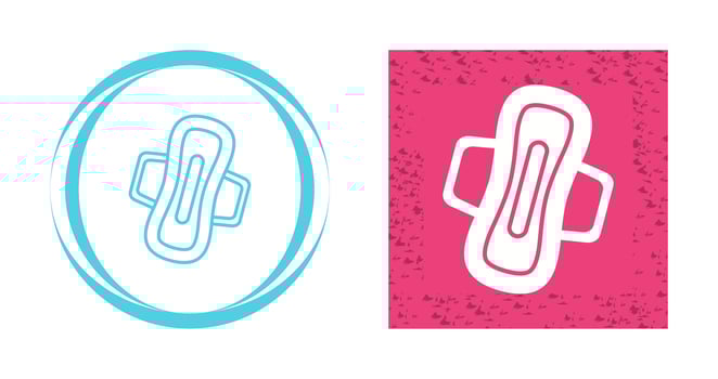 Sanitary Towel Vector Icon