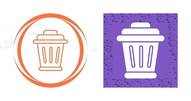 Garbage Vector Icon