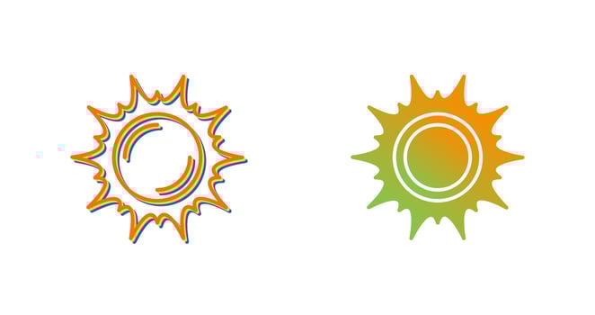 Sun Vector Icon