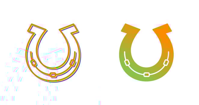 Horse Shoe Vector Icon