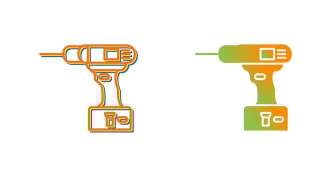 Drilling Machine Vector Icon