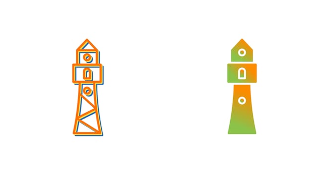 Lighthouse Vector Icon