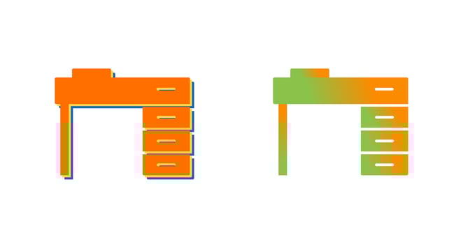 Desk Vector Icon