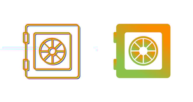 Vault Vector Icon