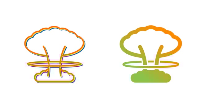 Explosion Vector Icon