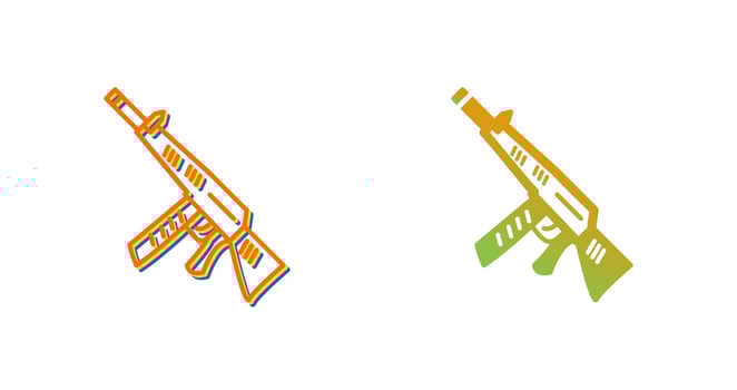 Gun Vector Icon