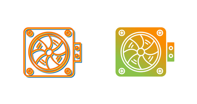 Ventilation Vector Icon