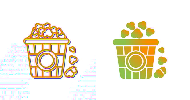 Popcorn Vector Icon
