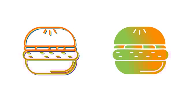 Burger Vector Icon