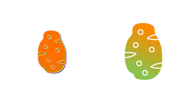 Potato Vector Icon