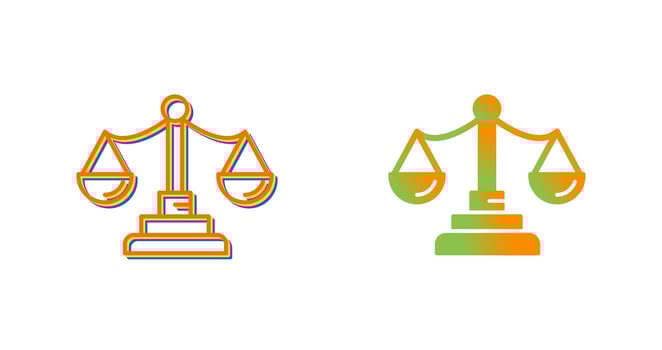 Justice Vector Icon