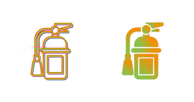 Fire Extinguisher Vector Icon