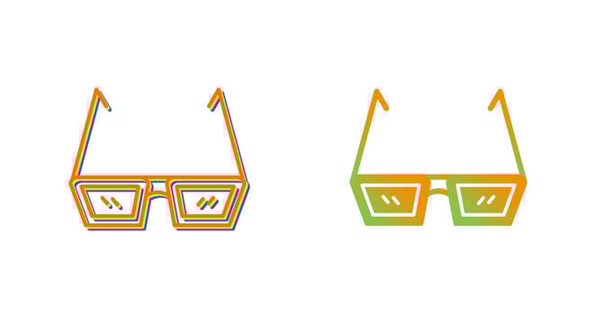 Glasses Vector Icon