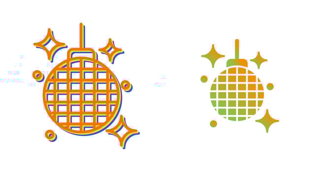 Disco Ball Vector Icon