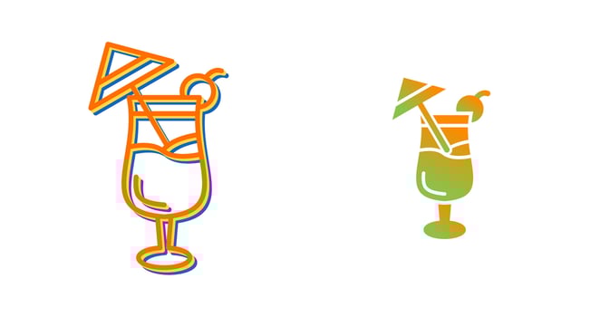 Cocktail Vector Icon