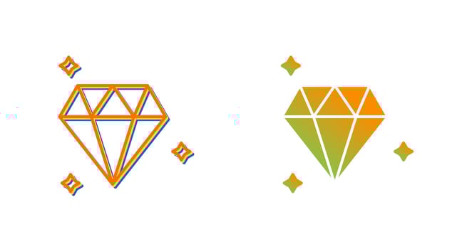 Diamond Vector Icon
