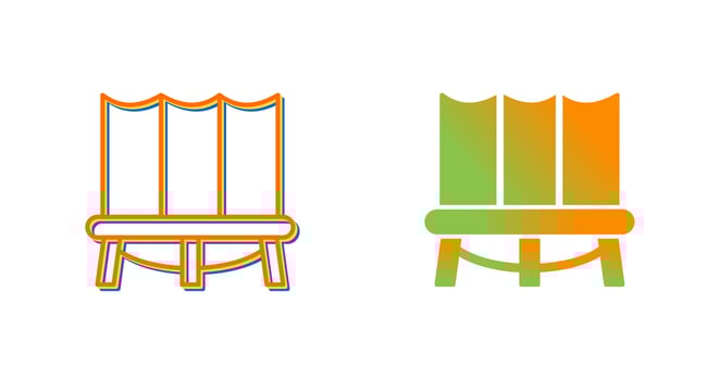 Trampoline Vector Icon
