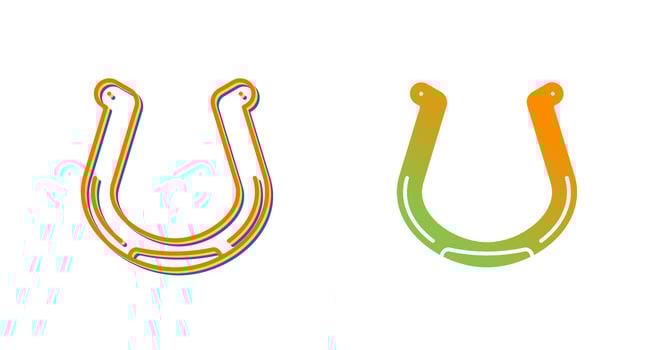Horseshoe Vector Icon