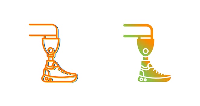 Prosthetics Vector Icon