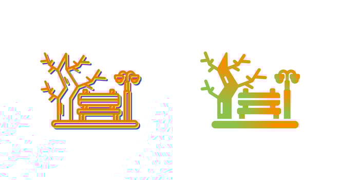 Park Vector Icon