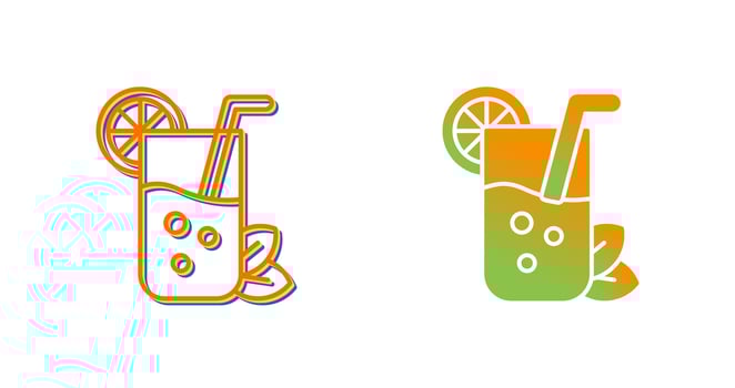 Lemonade Vector Icon