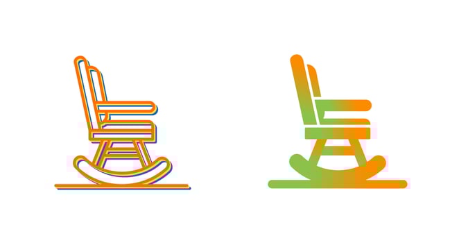 Rocking Chair Vector Icon