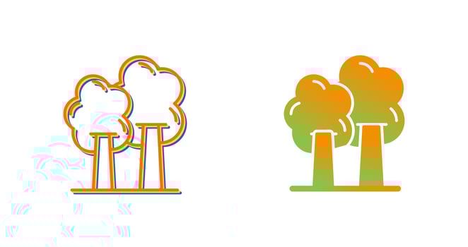 Trees Vector Icon