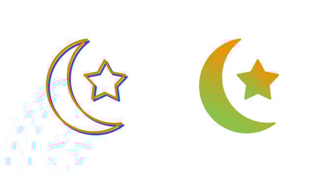 Moon Vector Icon