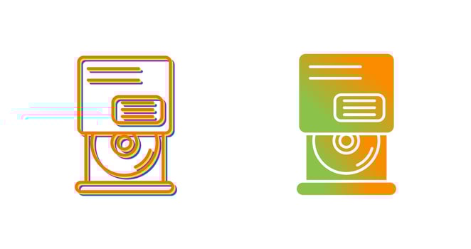 Cd Room Vector Icon