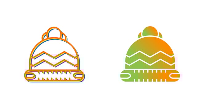 Wool Hat Vector Icon