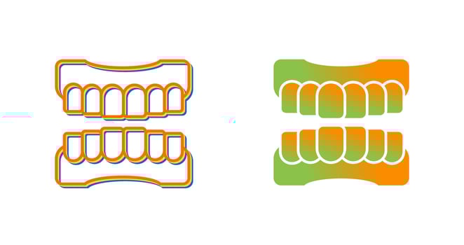 Denture Vector Icon