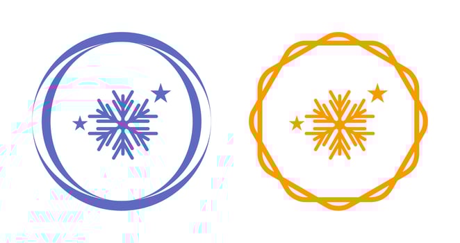 Snowflakes Vector Icon