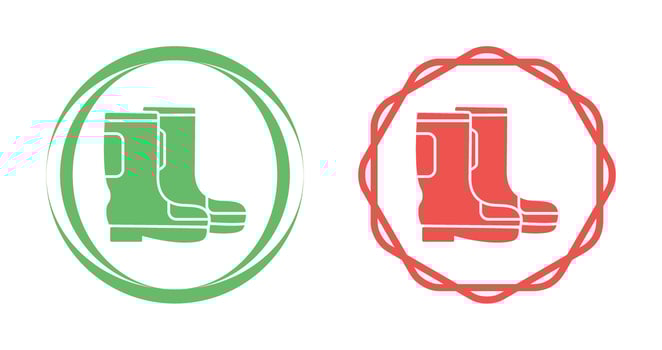 Rain Boots Vector Icon