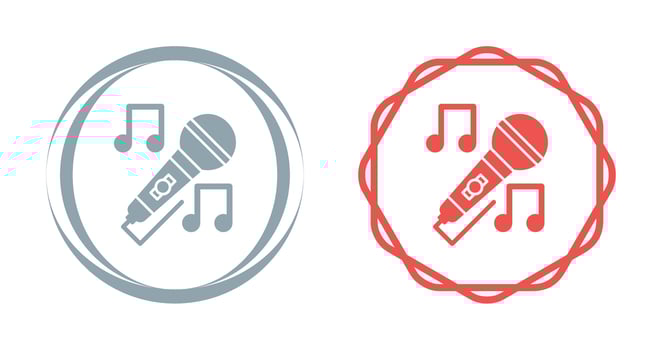 Karaoke Vector Icon