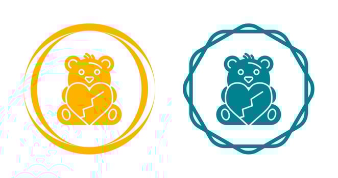 Teddy Bear Vector Icon