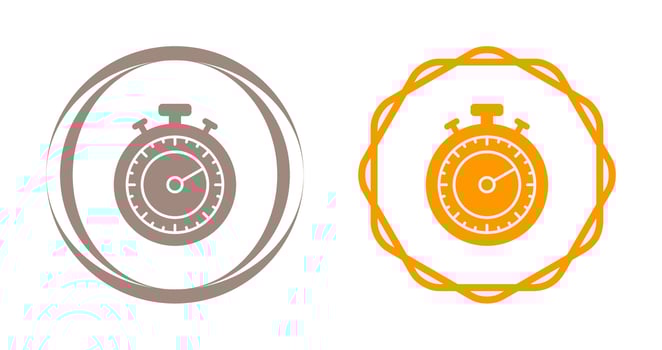 Chronometer Vector Icon