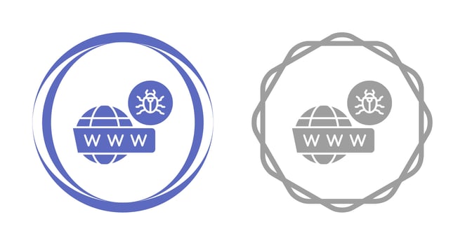 Worldwide Hack Vector Icon