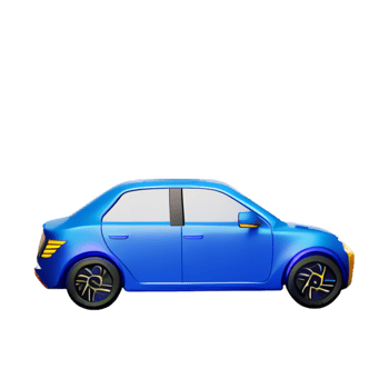 Vehicle Car Electric AI Generative png