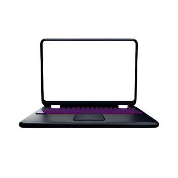Laptop Computer Notebook AI Generative png