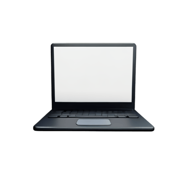 Laptop Computer Notebook AI Generative png