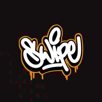 graffiti vector tagging letter word text street art mural hand draw