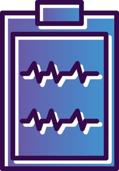 Graph Vector Icon Design
