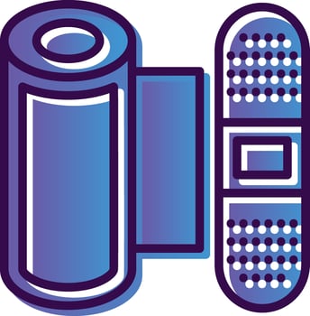 Plaster Vector Icon Design