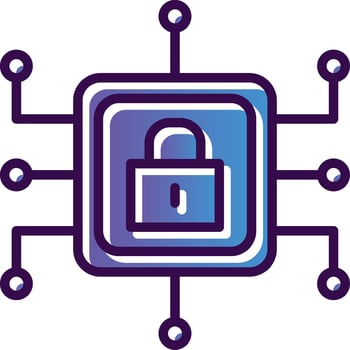 Cyber security Vector Icon Design