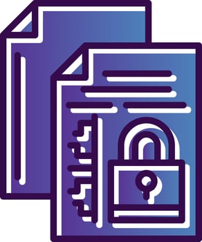 Encrypted Vector Icon Design