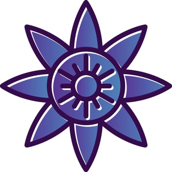 Sakura Vector Icon Design
