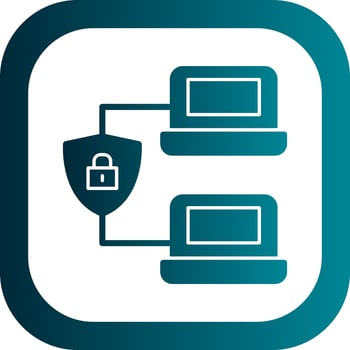 Private network Vector Icon Design