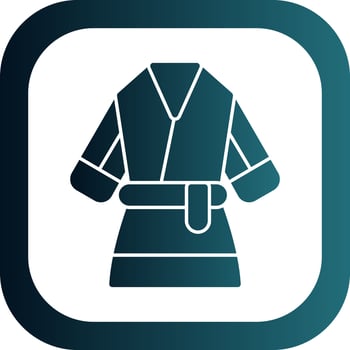 Kimono Vector Icon Design